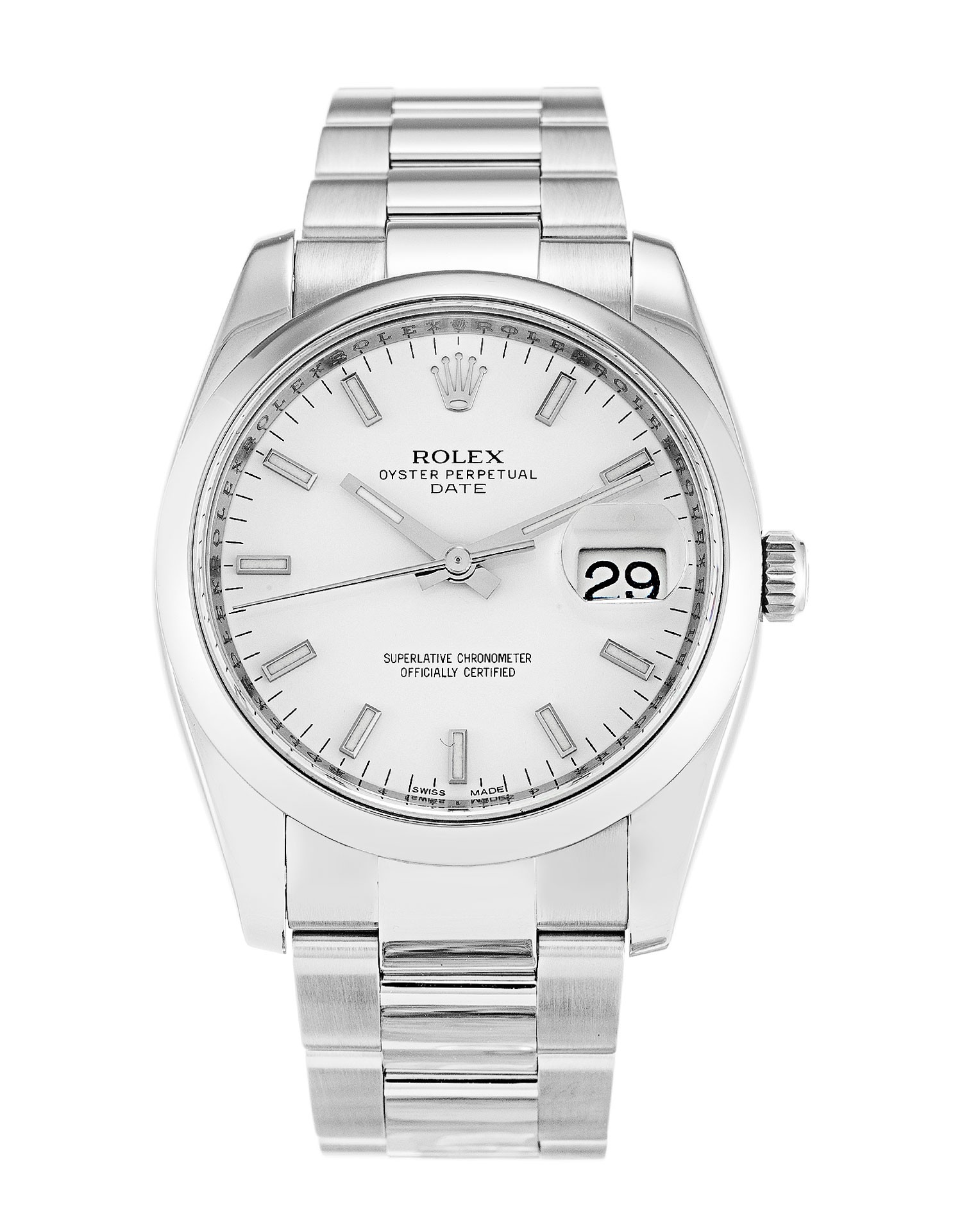 Rolex Replica Oyster Perpetual Date 115200-34 MM