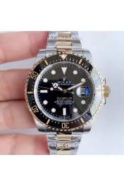 Rolex Replica Sea-Dweller 126603 Neu für Two-Tone Rolesor Baselworld 2019 Black Ceramic AR Factory