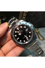 Rolex Replica EXPLORER II Noob Fabrik Edelstahl schwarz