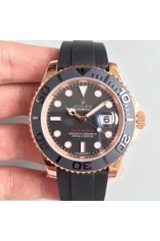 Rolex Replica Yacht-Master 40 116655 AR Roségold mit schwarzem Zifferblatt