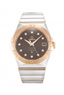 Omega Replica Uhren Constellation Chronometer 123.20.35.20.63.001-35 MM