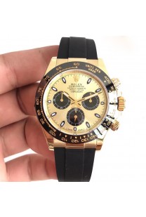 Rolex Replica Daytona Cosmograph 116518LN AR Gelbgold Champagner Zifferblatt Schweizer