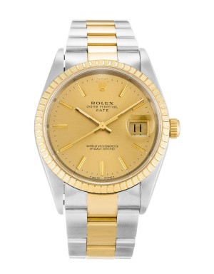 Rolex Replica Oyster Perpetual Date 15223-34 MM