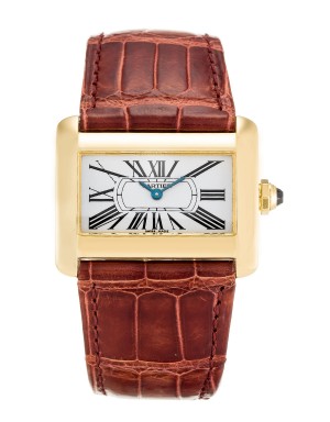 Cartier Replica Uhren Tank Divan W6300356-32 MM