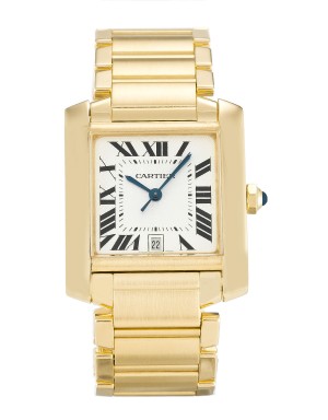 Cartier Replica Uhren Tank Francaise W50001R2-28 MM