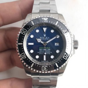 Rolex Replica Deepsea 116660 V7 Edelstahl D-Blaues Zifferblatt