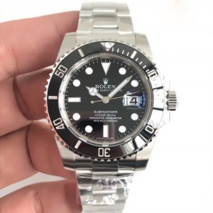 Rolex Replica Submariner 116610 Schwarze Keramik AR-Fabrik