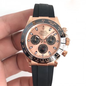 Rolex Replica Daytona Cosmograph 116515LN AR Factory Roségold mit schwarzem Zifferblatt Schweizer