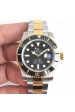 Rolex Replica Submariner Date 116613LN N V5S Gelbgold und Edelstahl, schwarzes Zifferblatt