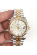 Rolex Replica Datejust 36MM 116233 AR V2 Edelstahl und Gelbgold, silbernes Zifferblatt