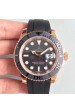 Rolex Replica Yacht-Master 40 116655 AR Roségold mit schwarzem Zifferblatt